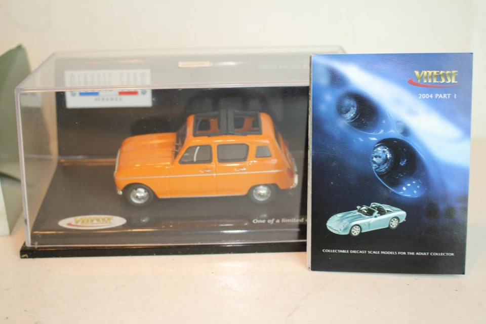 Vitesse Modelos Renault 4L Love Sedán con Caja Foto 2 de 4