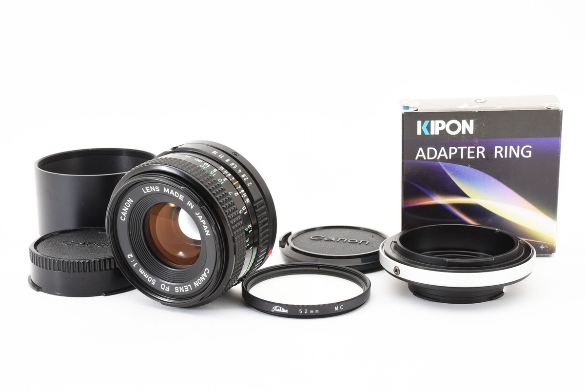 Excellent+5 Canon New FD NFD 50mm f2 MF Standard Lens from Japan