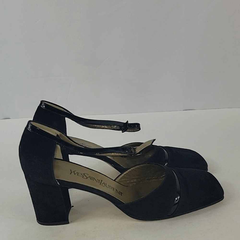Decolte donna Yves Saint Laurent con cinturino in camoscio taglia 7