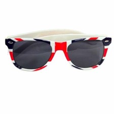 Union Jack Sunglasses King Coronation Party Shades Unisex Fancy Dress BA017