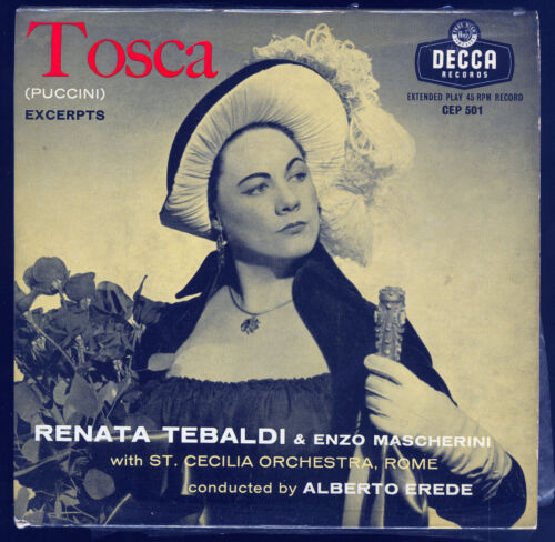 TOSCA # RENATA TEBALDI & ENZO MASCHERINI - ORCH. ST CECILIA ROMA cond. A. EREDE - Picture 1 of 1