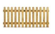 Staccionata steccato bordure recinzione cm 100x180 Tavoletta legno impregnato
