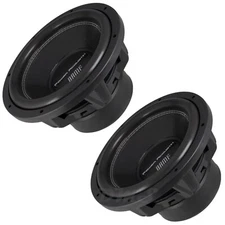 (2) Power Acoustik BAMF-122 | 12 Inch 3500W Dual 2 Ohm Car Audio Subwoofers Pair