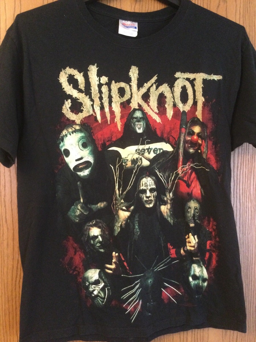 Slipknot ブラック Tシャツ L Slipknot - Black Shirt - L - Bay Island Sportswear | eBay