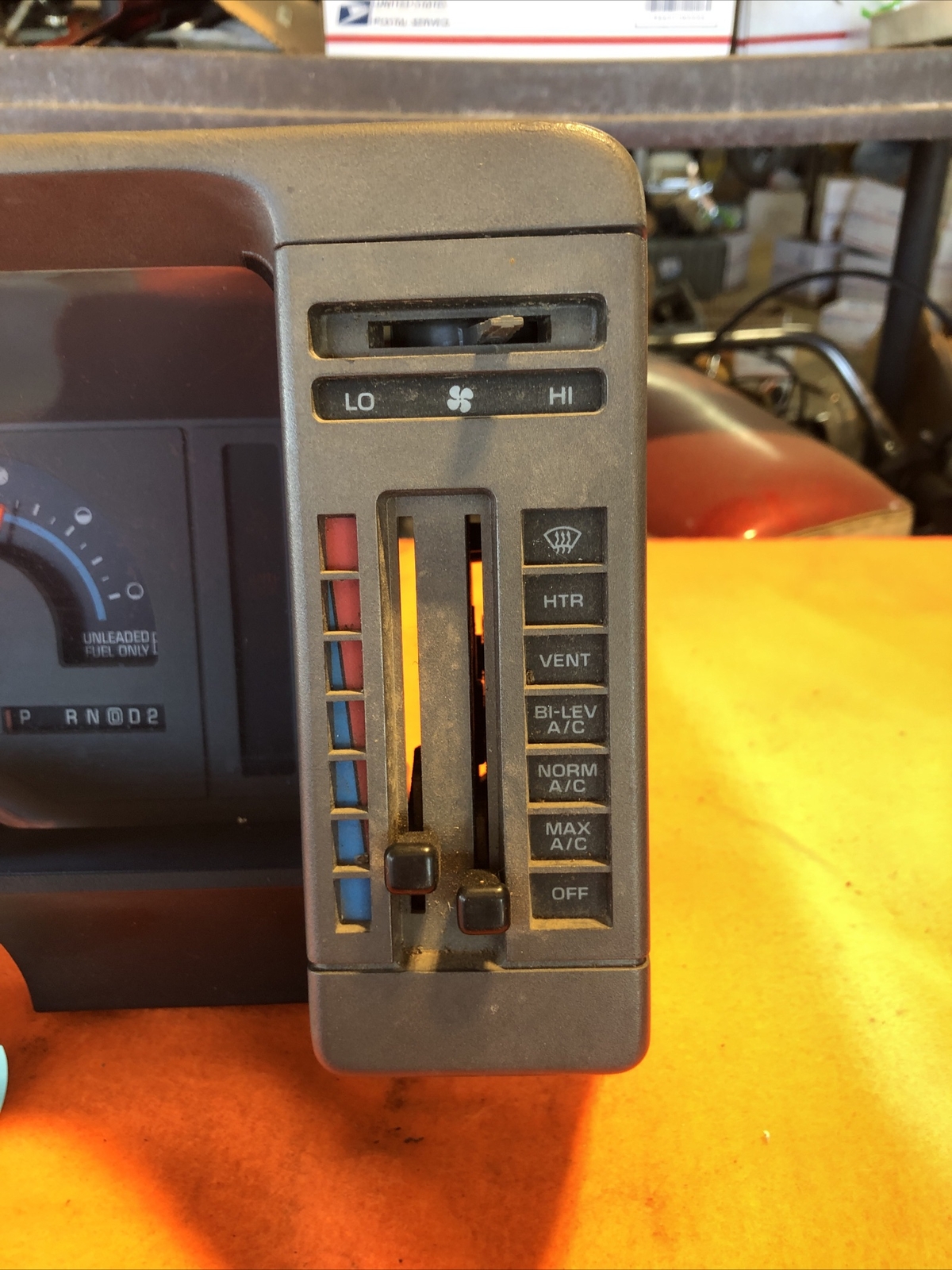 198290 Chevy S10 Blazer Speedometer Instrument Cluster Bezel 4x4 Gauge