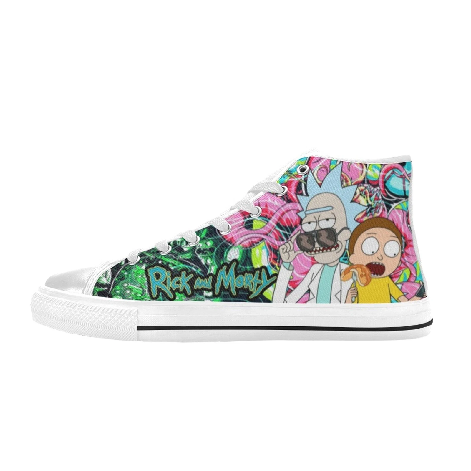 Rick and Rickandmorty  10 High Top Sneaker , Shoes Athletic