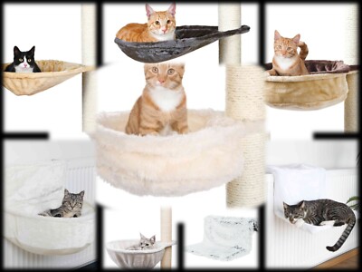 Liegemulde Kuschelsack Trixie Kratzbaum Hängematte Katzen  Schlafplatz