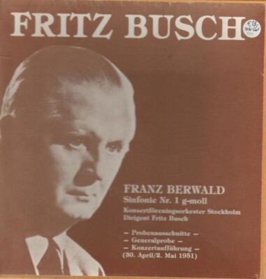 Franz Berwald Sinfonie Nr. 1 g-moll HARDCOVER BOX Discophilia Vinyl LP-Box