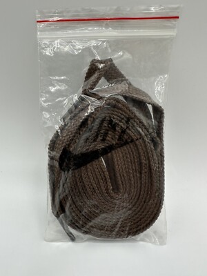 Nike SB Dunk Shoe Laces Brown Flat Style 53  Authentic In Bag New Dead Stock.