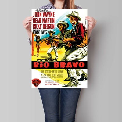 Rio Bravo Filmposter John Wayne Dean Martin