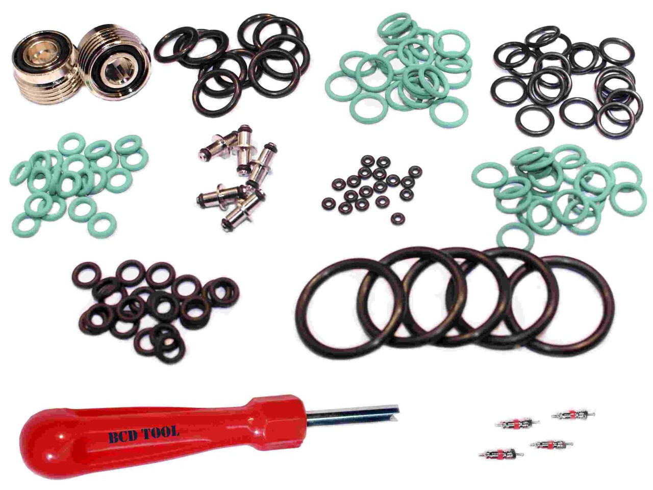 Caja de juntas tóricas Metalsub TEK con juntas tóricas importantes