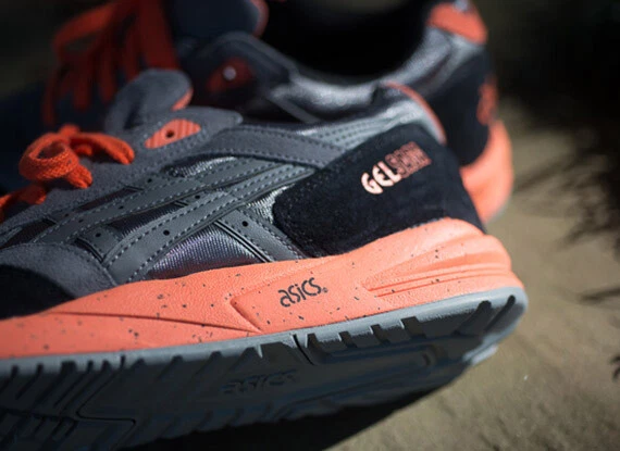 Asics Gel Grey Orange 7 SALE | eBay