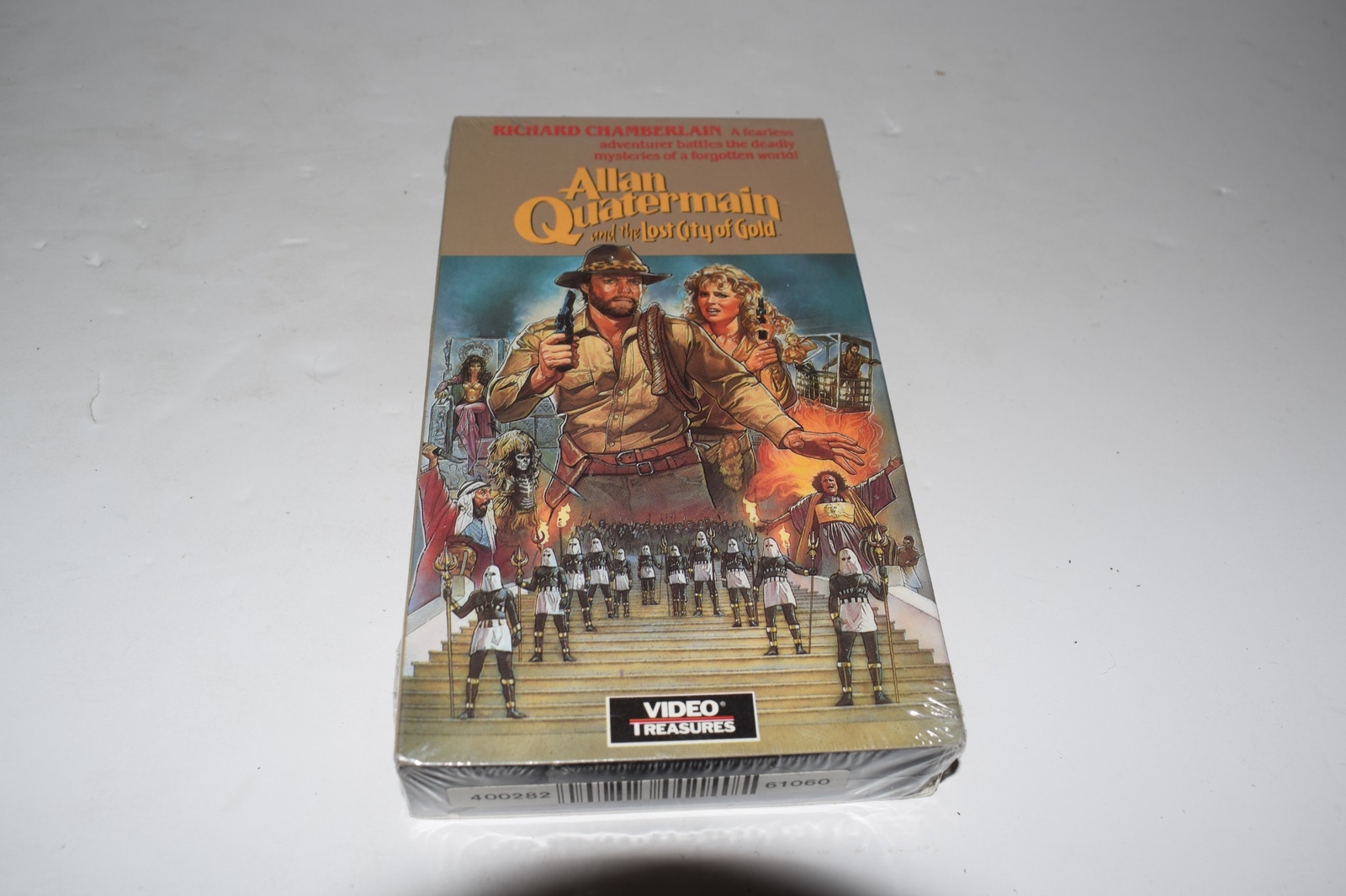 Allan Quatermain and the Lost City of Gold (VHS) Sealed NEW Chamberlain (VSV49)