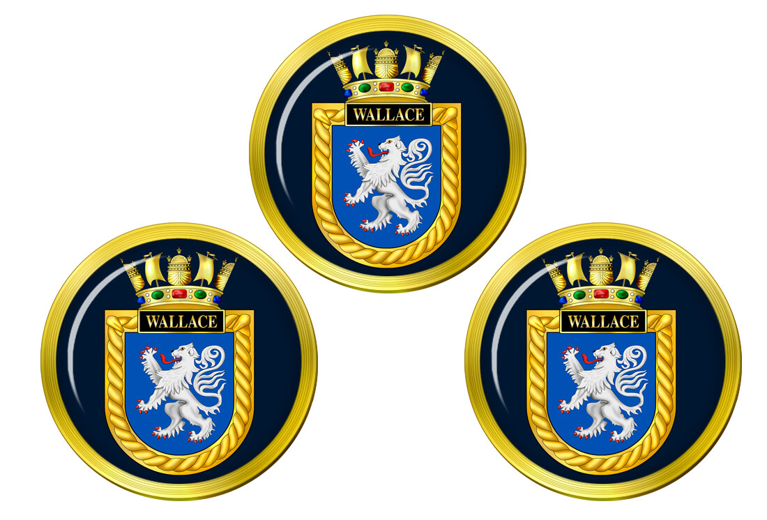 HMS Wallace, Royal Navy Golf Ball Markers