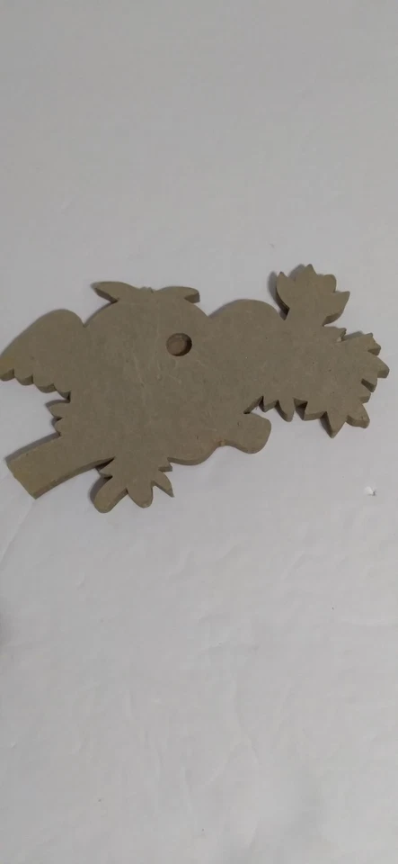 Perchas de pared vintage de tablero de prensado de Disney Winnie The Pooh and Owl Foto 4 de 4