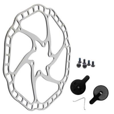 Bremsscheibe + Beläge Set Kugoo Kukirin G 2 Master Max Resin Bremsbeläge