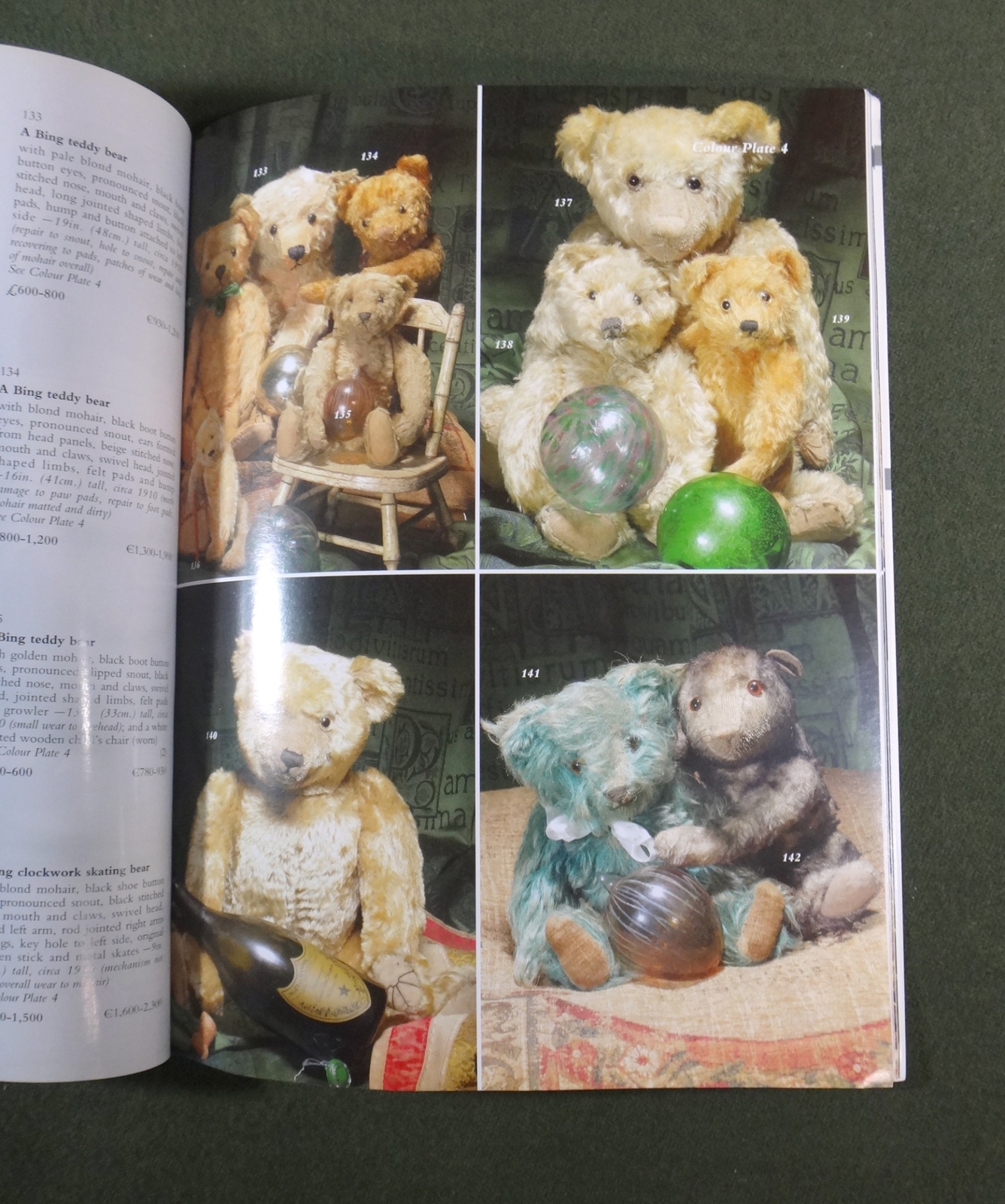 CHRISTIES South Kensington AUCTION CATALOG December 1999 TEDDY BEARS