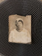 Rare photo booth photo of  legendary blues singer Bessie Smith