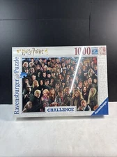 Harry Potter Ravensburger Challenge 1000 Pc Jigsaw Puzzle Sealed✅