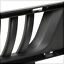 thumbnail 10  - Black Vertical Bar Front Lower Bumper Grille/Grill w/LED DRL for 18-20 Mustang