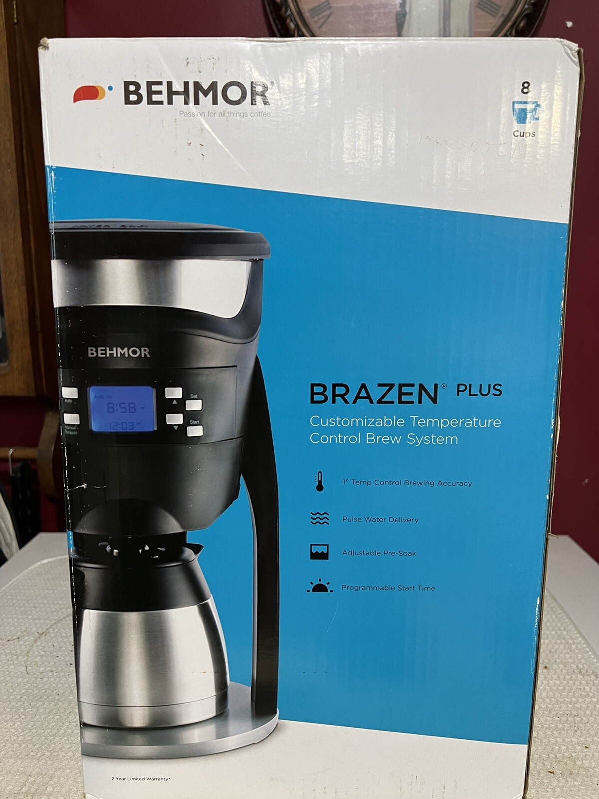 Behmor Brazen Plus Temperature Control 
