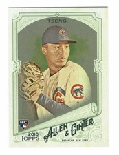 2018 Topps Allen & Ginter Silver Foil Jen-Ho Tseng RC #350 Chicago Cubs SP