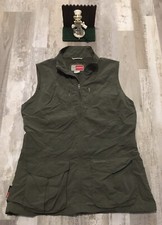 Women 12 Craghoppers Insect Shield Travel Vest Olive Vest New Display $179