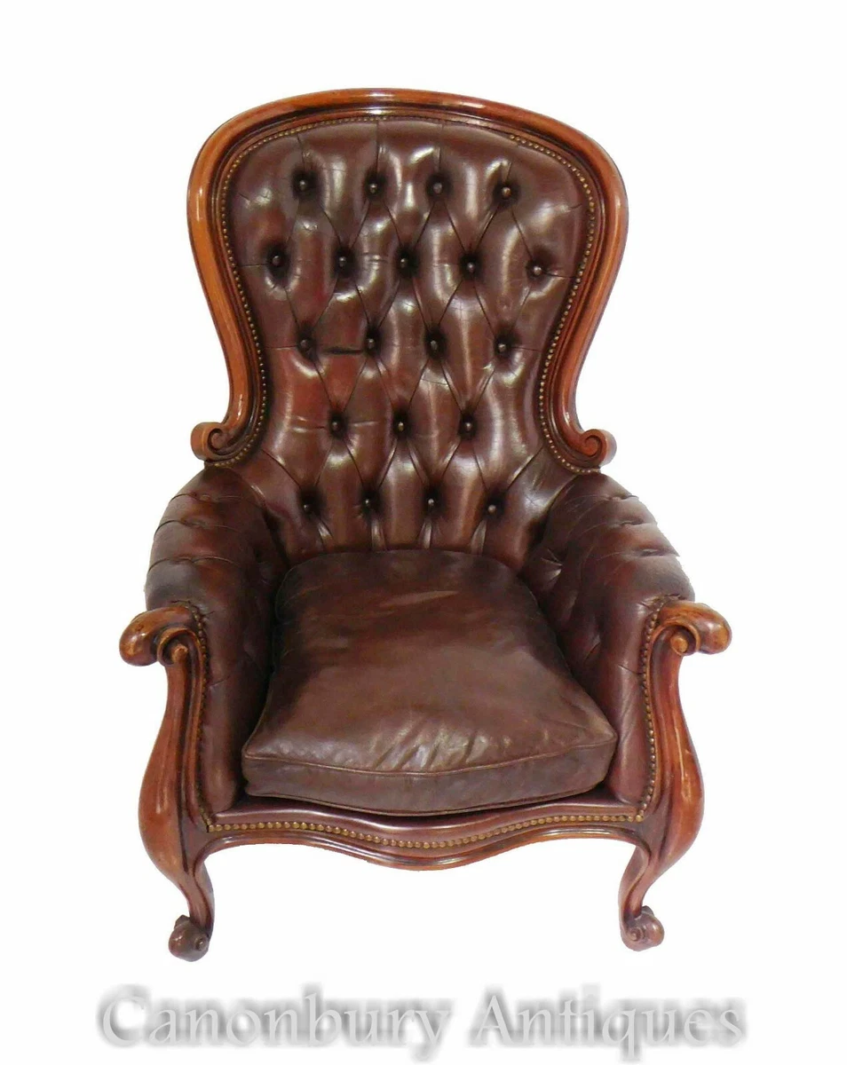Leather balloon 2025 chair