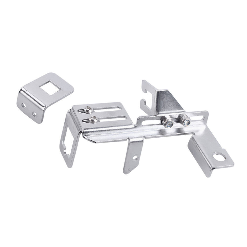 New Chrome Steel GM Throttle Cable Bracket Kickdown Fit for Chevy SBC