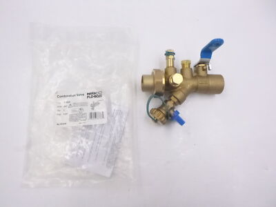 Nibco Flo-Boss NL3X208 3/4'' Combination Valve Thd End Combo W/Strainer T-1820