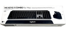 Logitech MX Keys S Combo Mac Bluetooth Wireless Keyboard Mou