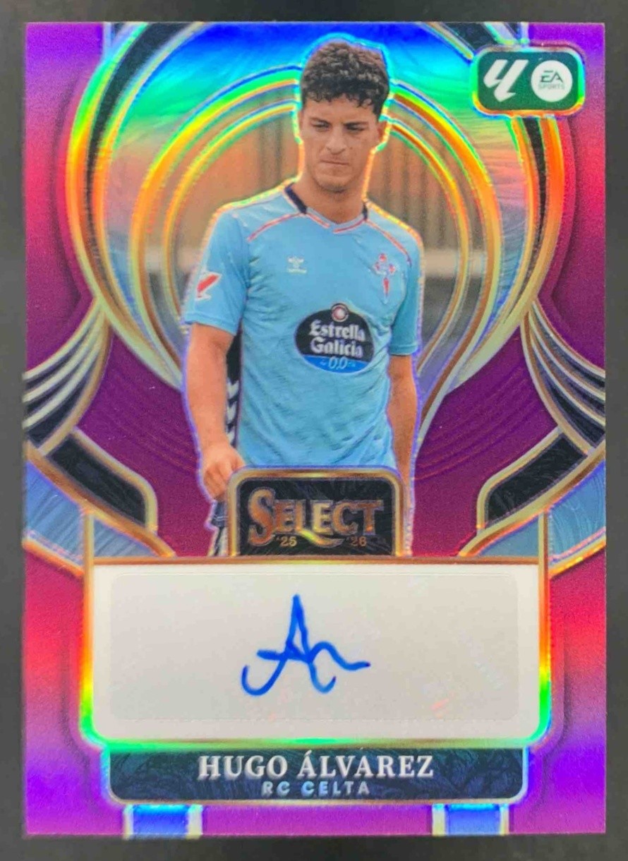 Hugo Alvarez 2025-26 Panini Select La Liga Select Signatures Auto /49