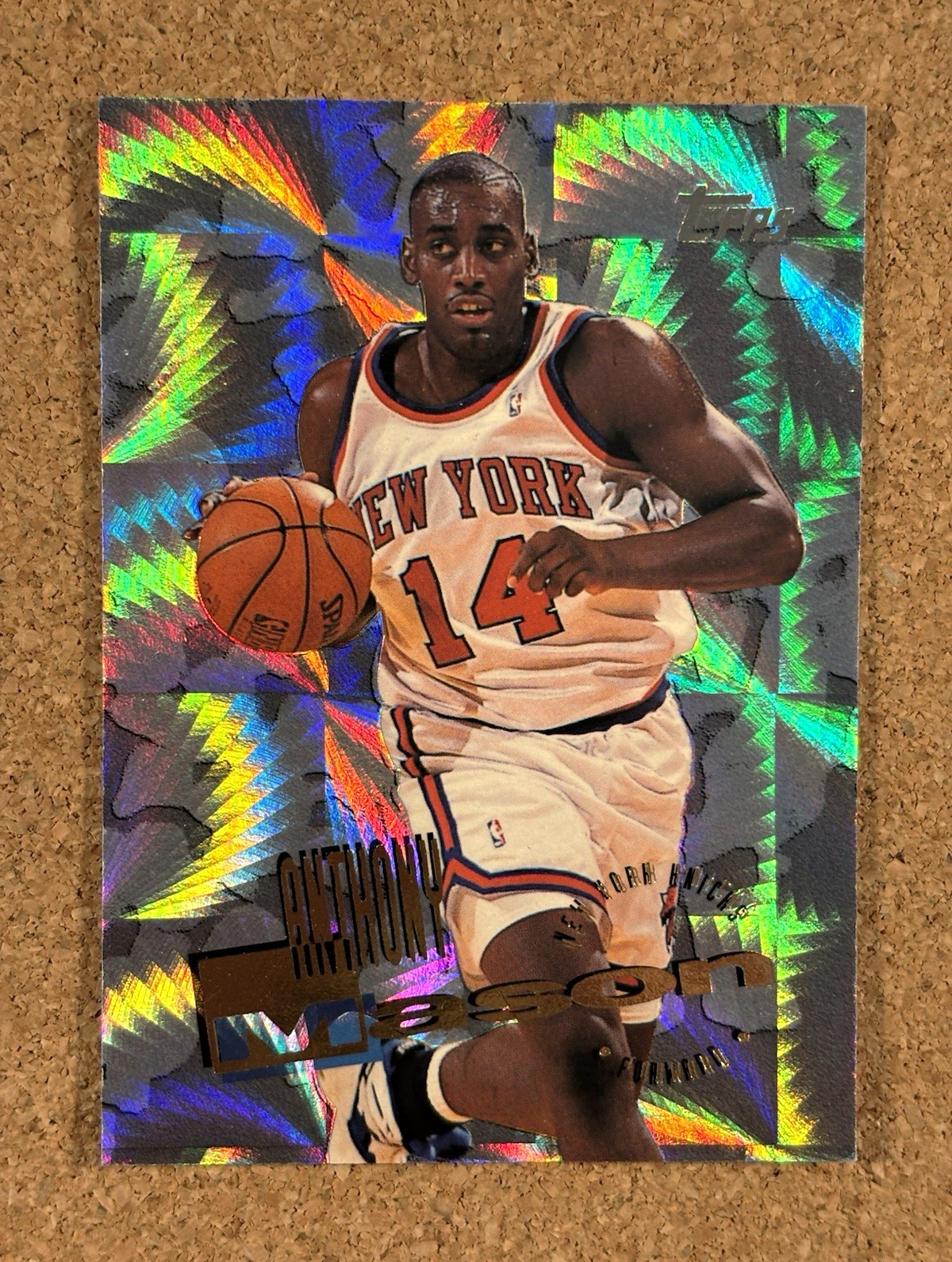 1995-96 Topps Power Booster - Anthony Mason #276 New York Knicks