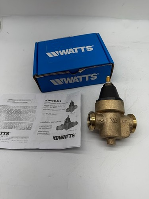 #ad Watts 3 4 50psi Water Pressure Reducing Valve Lead LFN45BM1 U $57.99
