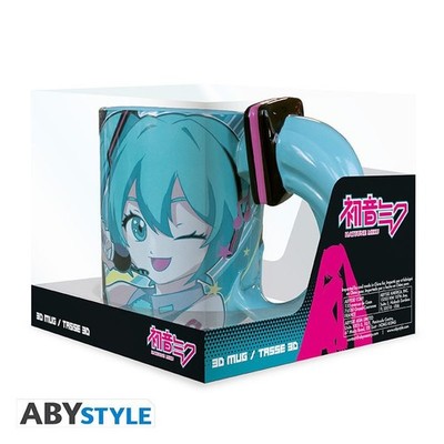Hatsune Miku 3D Handle Mug - Keramik Tasse Abystyle Studio