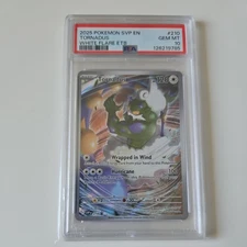 PSA 10 TORNADUS #210 2025 POKEMON SVP EN WHITE FLARE ETB BLACK STAR PROMO