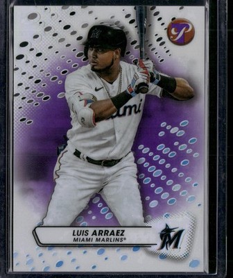 2023 Topps Pristine #60 Luis Arraez Purple Refractor #/99