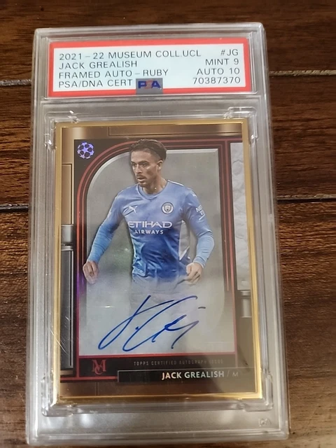 2021-22 Topps Museum Collection UCL - Jack Grealish #36