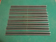 HORNBY Track R601 8 x Double Straight 33 . 5 cms  LONG  PERFECT