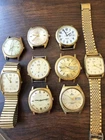 Awesome Vintage Lot Of Watches Timex Waltham Lorus And Parts