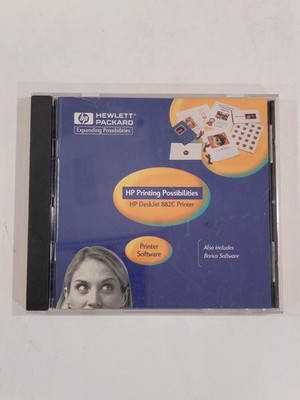 HP Deskjet 882C Printer Software and Bonus Software Ver 11.1 PC Mac
