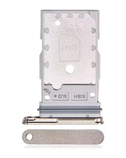 Original Dual Sim Card Tray for Samsung Galaxy S24 Ultra 5G Titanium Gray