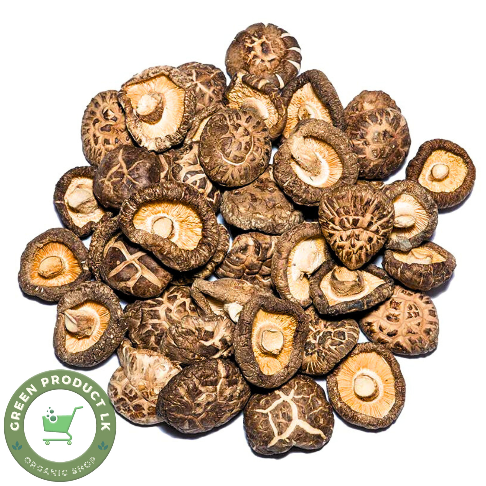 Setas secas de botón chino Shiitake | 100% orgánico natural | hongos...