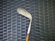 Antique Wood Shaft Tom Stewart Mashie Iron Glens Falls, NY D4 SW
