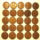 Lot of 25 Better Date Lincoln Cents 1909-1938; 09-P, 11-D, 15-D, 22-D, & others