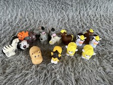 Huge Lot of Rubber Baby Bath Animal Shaped Toys              Lot of 16