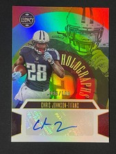 2023 Panini Legacy HoloGraphs Auto #HG-CJO Chris Johnson /100 YT92