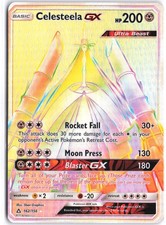 Celesteela GX 162/156 Rainbow Rare Ultra Prism Pokemon NM on eBay