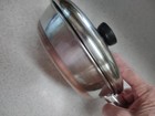 Vtg REVERE WARE  7" Copper Clad Bottom Fry Pan/Skillet w/Lid CLINTON ILL 1801 — photo 2