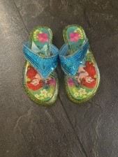 NEW Disney Store Princess Ariel Flip Flop Sandal Shoe Girl Size 11/12